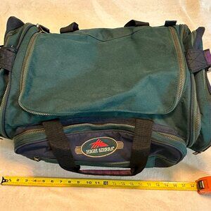 High Sierra Duffle Bag Hunter Green